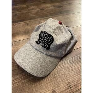 Disney parks wildnerness lodge buffalo plaid grey hat